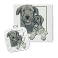 thumbnail image 1 of Pipsqueak Productions DP500 Dish Towel and Pot Holder Set - Irish Wolfhound, 1 of 1
