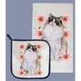 thumbnail image 1 of Pipsqueak Productions DP546 Ragdoll Dish Towel And Pot Holder Set, 1 of 1