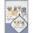 thumbnail image 1 of Pipsqueak Productions DP913 Dish Towel and Pot Holder Set - Great Dane, 1 of 1