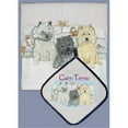 thumbnail image 1 of Pipsqueak Productions DP933 Dish Towel and Pot Holder Set - Cairn Trio, 1 of 1