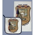 thumbnail image 1 of Pipsqueak Productions DP987 Maine Coon Dish Towel And Pot Holder Set, 1 of 1
