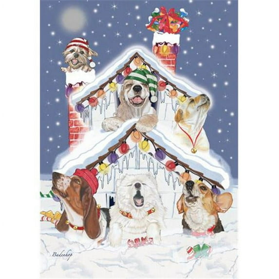 Pipsqueak Productions Mix Dog Holiday Boxed Cards