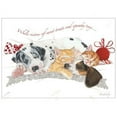 thumbnail image 1 of Pipsqueak Productions  Mix Dog With Cat Holiday Boxed Cards, 1 of 1