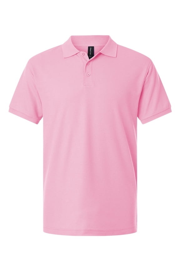 62800 Pique Polo-Light Pink-XS