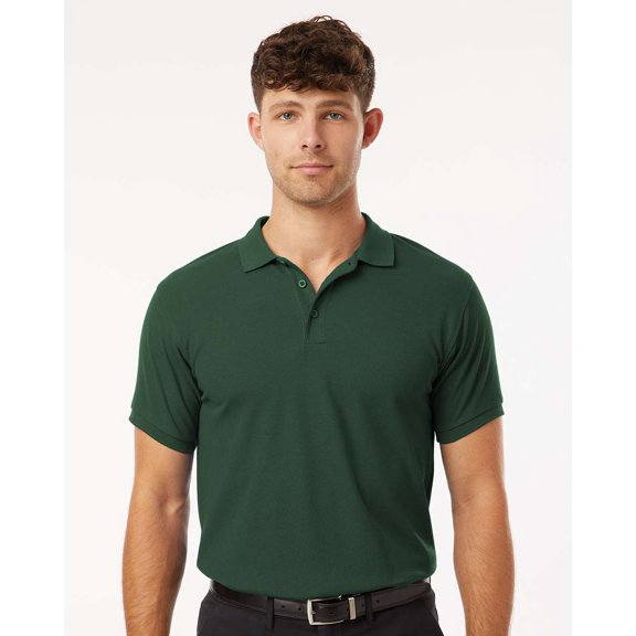 AllPro 62800 Pique Polo-Forest Green-M