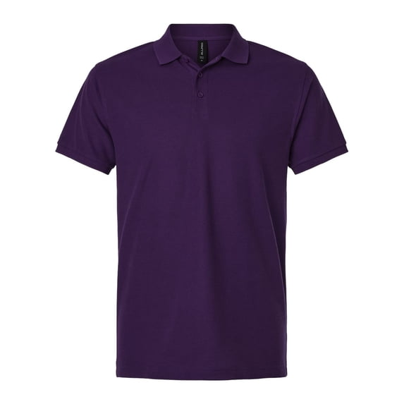 AllPro 62800 Pique Polo-Purple-L