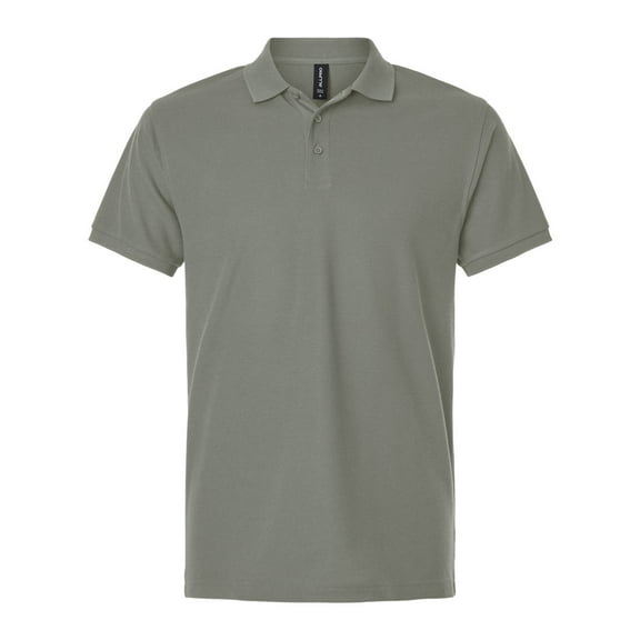 AllPro 62800 Pique Polo-GREYSTONE-M