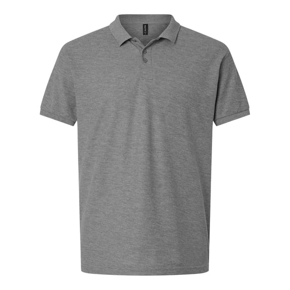 AllPro 62800 Pique Polo-Heather Granite-3XL