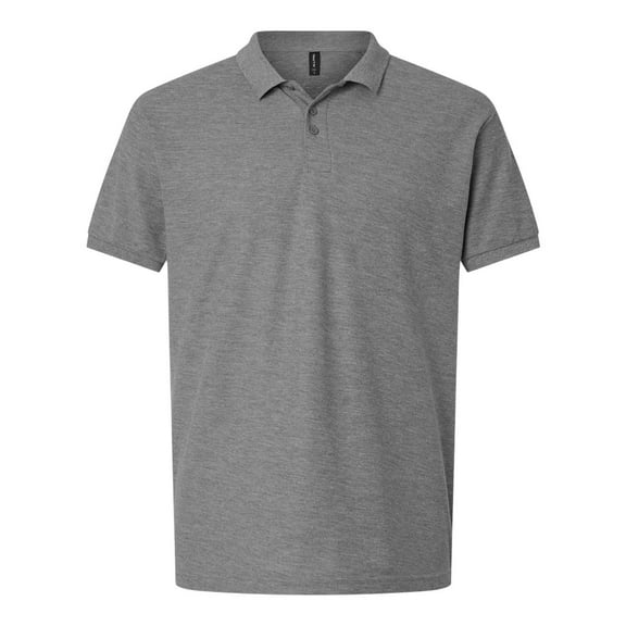 AllPro 62800 Pique Polo-Heather Granite-2XL