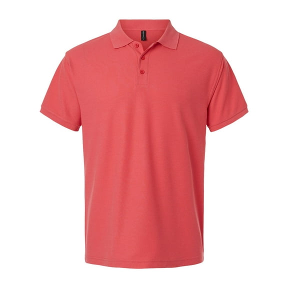 AllPro 62800 Pique Polo-Coral-M