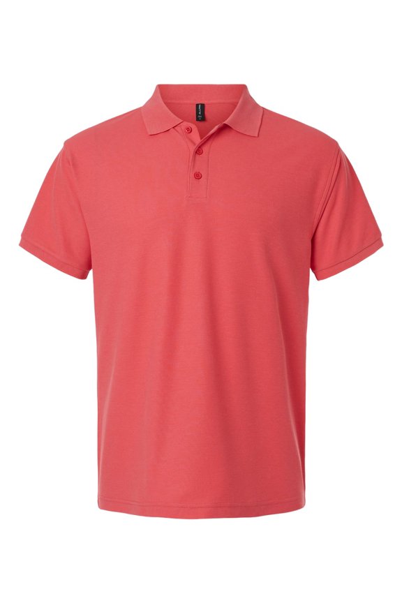62800 Pique Polo-Coral-XL