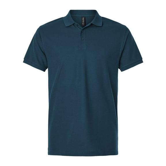 AllPro 62800 Pique Polo-Atlantic Blue-L