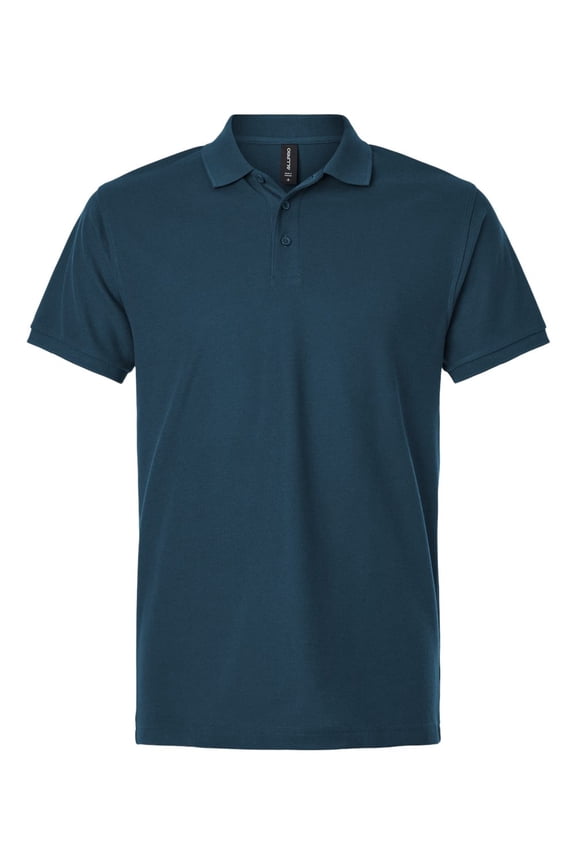 62800 Pique Polo-Atlantic Blue-XS