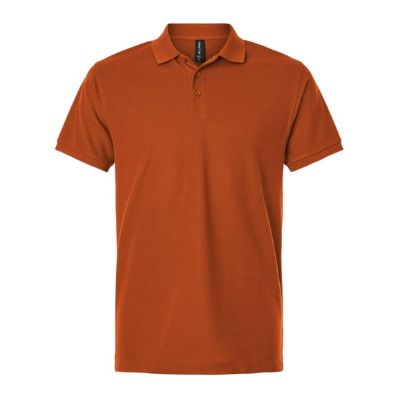 AllPro 62800 Pique Polo-Rust-L