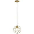 thumbnail image 1 of Pique Rose Gold Metal Ceiling Fixture (3088), 1 of 4