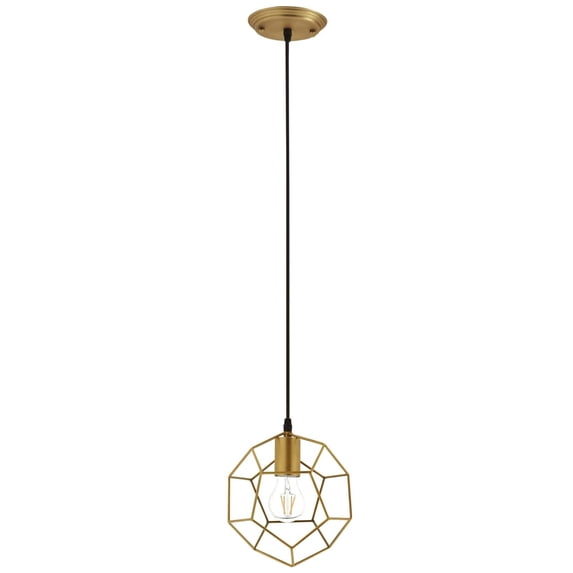 Pique Rose Gold Metal Ceiling Fixture (3088)