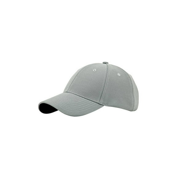 Pique STR Mesh Cap 6 Panel   GT Wristband, Gray