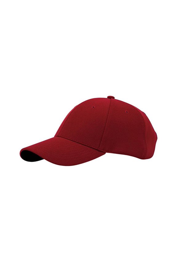 Pique STR Mesh Cap 6 Panel + GT Wristband, Red