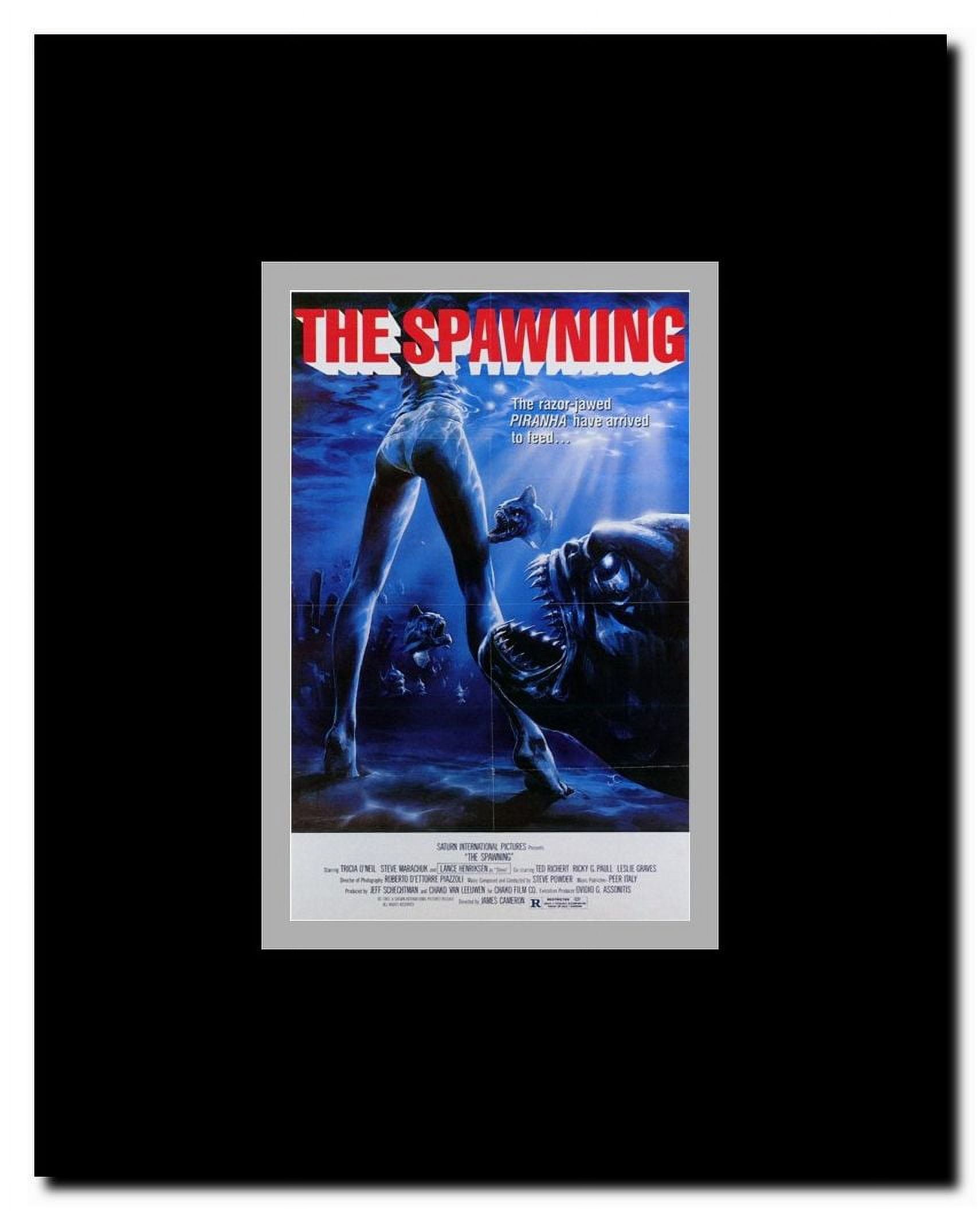 Piranha 2: the Spawning Framed Movie Poster