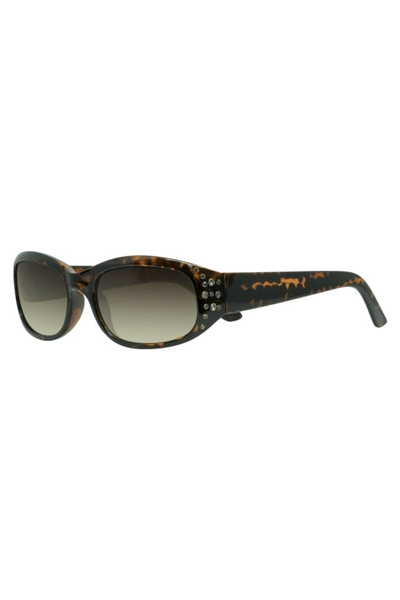 Angel Dark Demi Sunglasses for Women with Brown Gradient Lens