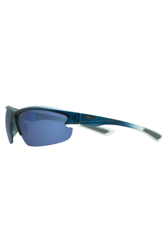 Callisto Gradient Blue Sport Sunglasses with Blue Mirror Lens