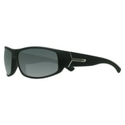 Piranha Eyewear Cappuccino Wide Temple Black Sports Sunglasses for Men with Smoke Lens