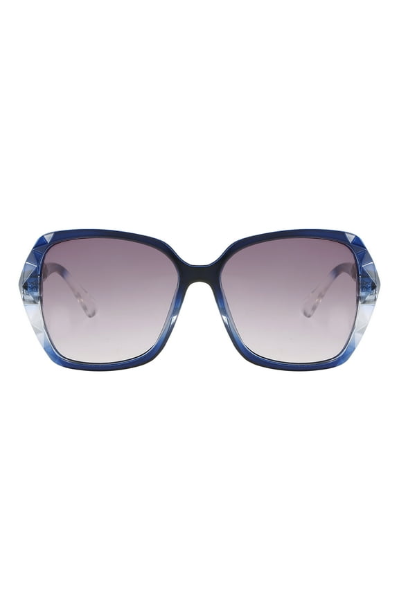 Laguna Chunky Crystal Blue Sunglasses for Women - Oversize