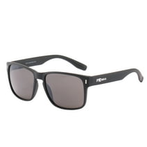 Piranha Eyewear Lance Eco-Pact Black Sunglasses for Men with Smoke Lens