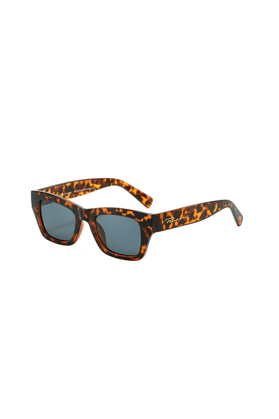Layla Rectangular Demi Sunglasses for Women - Polarized