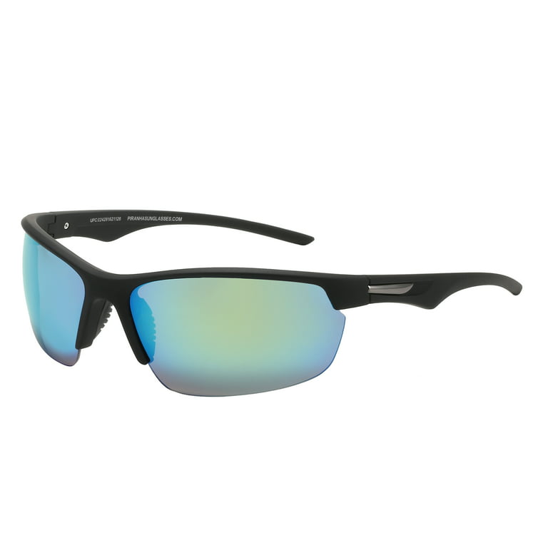 Piranha Eyewear Structure Sports Sunglasses for Men with Black
