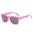 thumbnail image 1 of Piranha Eyewear Sugar Kids Sunglasses - Pink Starburst Style with Smoke Lens, 1 of 3