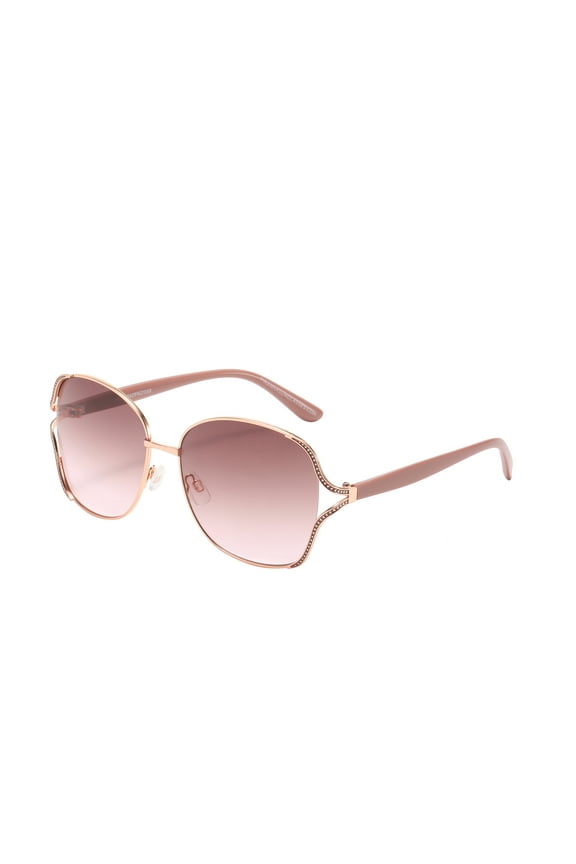 Tatiana Butterfly Women's Sunglasses with Pink Gradient Lens