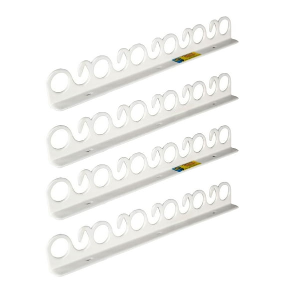 Piranha FD011 Overhead & Wall Mount Fishing Rod Rack, Holds 11 Rods, 2 Pack
