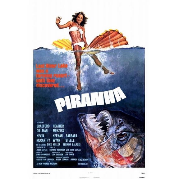 Piranha Movie Poster Print - 27 x 40