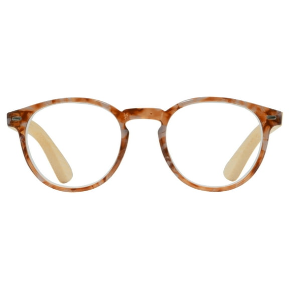 Piranha Optics Cascade Natural Earth Reader - Bamboo Temples +1.25 Diopter