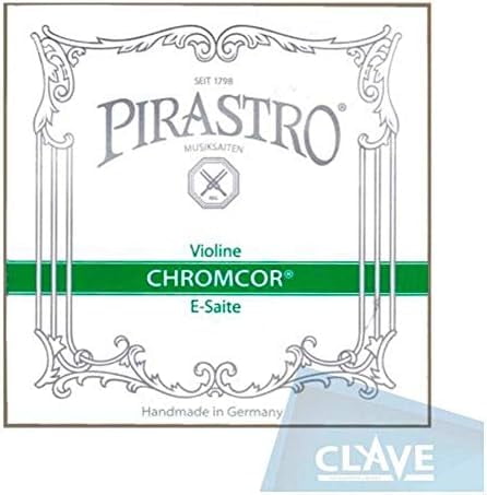 Pirastro Chromcor 4/4 Violin String Set - Medium Gauge with Ball End E
