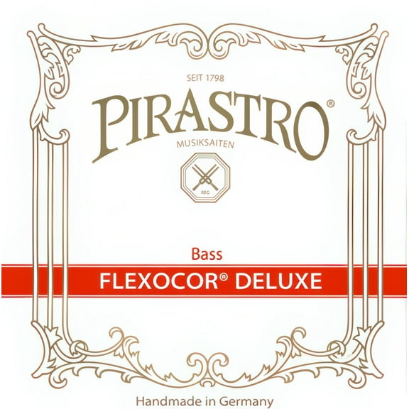 Pirastro Flexocor Deluxe 3/4 Bass Solo String Set - Medium Tension