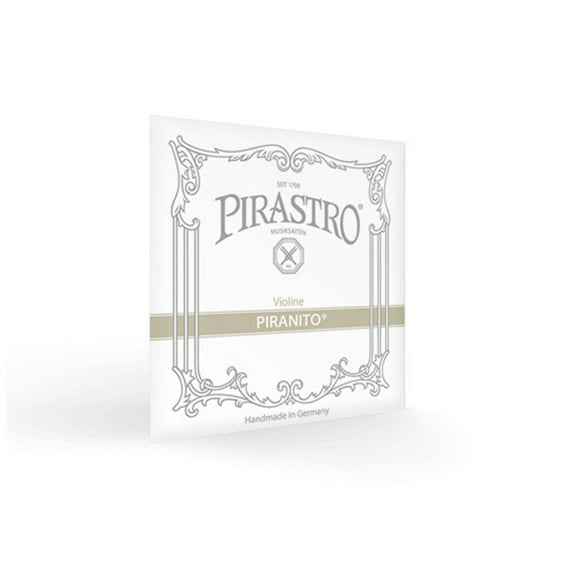 Pirastro Piranito Series Violin String Set 4/4 Size - A String Chrome Steel