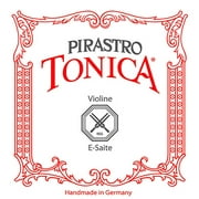 Pirastro Tonica Series Violin E Strings 4/4 Size Steel/Aluminum Medium Ball End