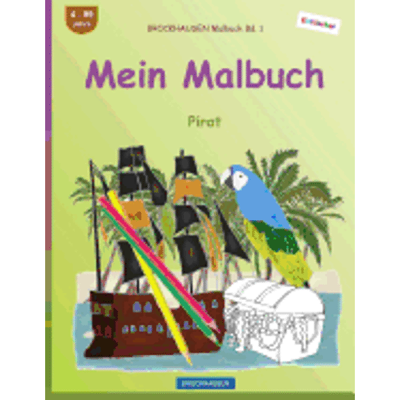 Pirat: BROCKHAUSEN Malbuch Bd. 1 - Mein Malbuch: Pirat (Paperback)