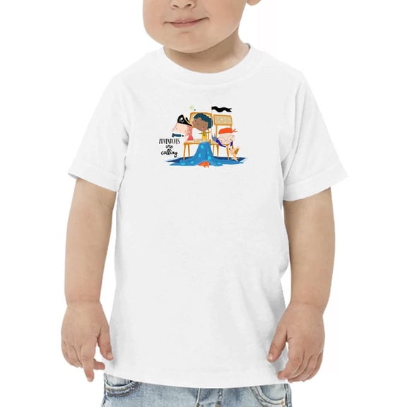 Pirate Adventures Are Calling T-Shirt Toddler -Image by Shutterstock,  2 Toddler