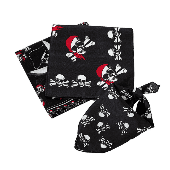 Pirate Bandana - Party Wear - 12 Pieces