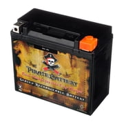 Pirate Battery Ytx20l-bs 20l-bs 12 Volts,18 Ah, 270 Cca Pwc Battery for Brp sea-doo Gti, Gtr, Gts, Gtx, Rxt, Rxp, Wake Year 16-17