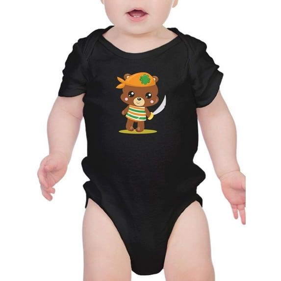 Pirate Bear Bodysuit Infant -Image by Shutterstock, Newborn