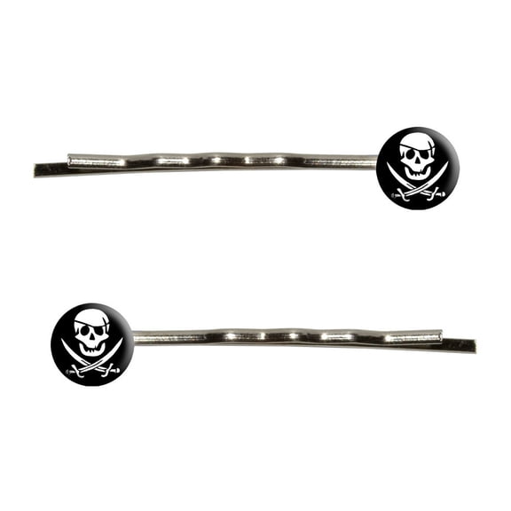 Pirate Bobby Pin Hair Clips