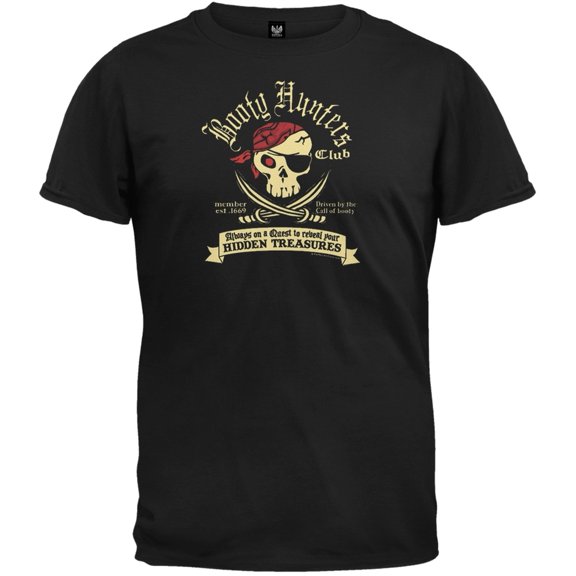 Pirate Booty Hunter T-Shirt - 2X-Large