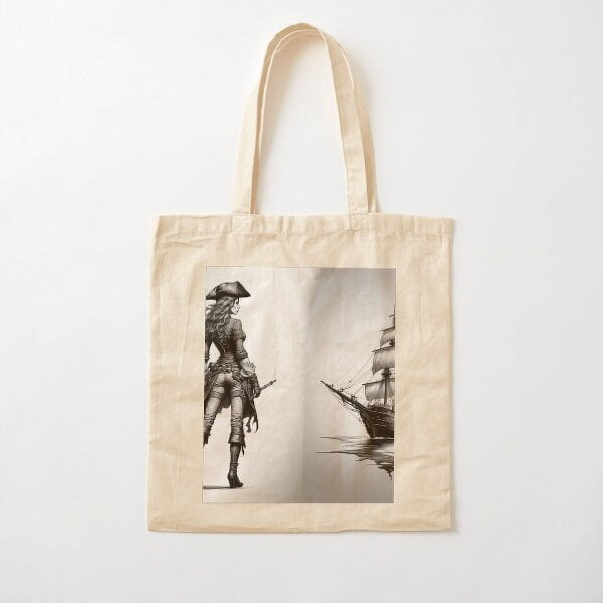 Coastal War Party Clover Canvas Tote Bag