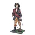 thumbnail image 1 of Pirate Captain Hook Skeleton Life Size Statue, 1 of 7
