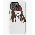 thumbnail image 1 of Pirate Captain Skeleton Head and Crossbones Phone Case for iPhone 16 15 14 13 12 11 Pro Max, 1 of 2