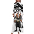 thumbnail image 1 of Pirate Cat Costume Women's Long Dress Long Sleeves Dress Vintage Dresses Party Maxi Dress High Waist Dress, 1 of 4